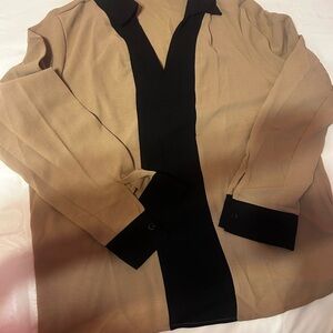 Black and Tan Shirt XL